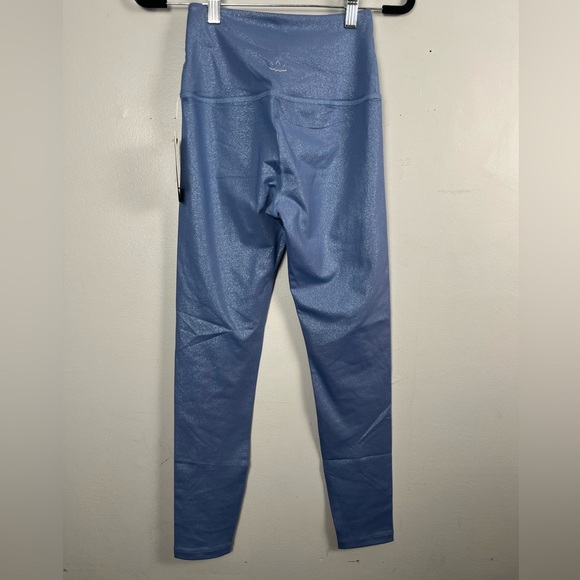 Beyond Yoga Women’s Serene Blue Shimmer High-Waist Leggings Size S NWT - Picture 7 of 8